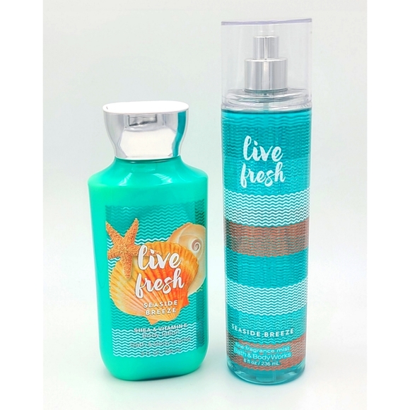 🆕️ Bath & Body Works "Live Fresh" Set